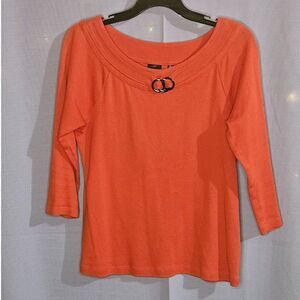 Rafaella, Red, Top, Size: M